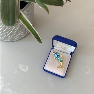 🐬 Ariki Finely Crafted Paua Brooch Shell 24k